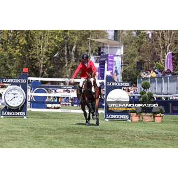 FEI Jumping European Championship - Milano, Milano San Siro racecourse - 1 September 2023 - ph.Stefano Grasso Guerdat Steve from SUI riding Dynamix de Belheme
