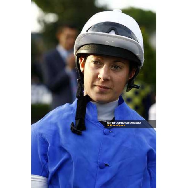 Hayley Turner pictured at Rome Capannelle before the Premio Lydia Tesio Rome Capannelle, 25th october 2009 ph. Stefano Grasso