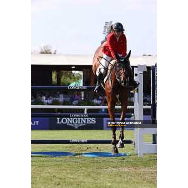 FEI Jumping European Championship - Milano, Milano San Siro racecourse - 1 September 2023 - ph.Stefano Grasso Reich Alessandra from AUT riding Oeli R