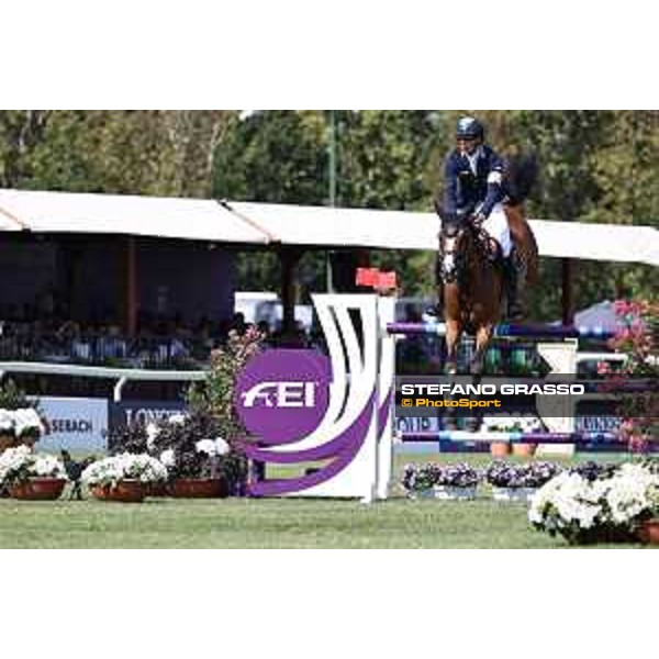 FEI Jumping European Championship Milano 2023 - Milano, San Siro galopp racecourse - 1 September 2023 - ph.Stefano Grasso von Eckermann Henrik from SWE riding Iliana