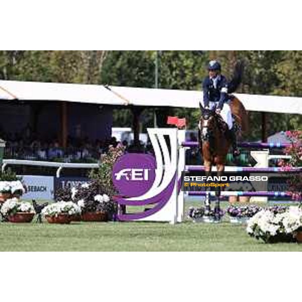 FEI Jumping European Championship Milano 2023 - Milano, San Siro galopp racecourse - 1 September 2023 - ph.Stefano Grasso von Eckermann Henrik from SWE riding Iliana