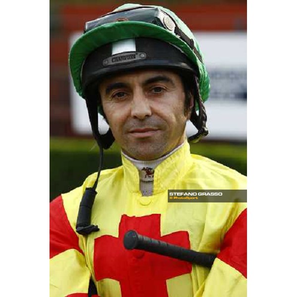 a portrait for Alan Munro before winning the Premio Lydia Tesio Shadwell Rome Capanannelle, 25th oct. 2009 Ph.Stefano Grasso