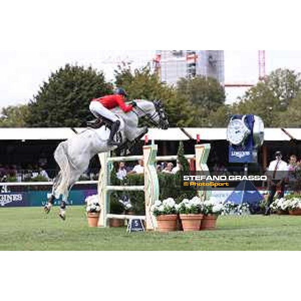 FEI Jumping European Championship - Milano, Milano San Siro racecourse - 31 August 2023 - ph.Stefano Grasso Kukuk Christian from GER riding Mumbai