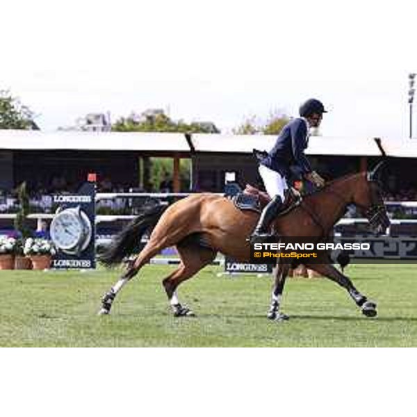 FEI Jumping European Championship - Milano, Milano San Siro racecourse - 31 August 2023 - ph.Stefano Grasso von Eckermann Henrik from SWE riding Iliana