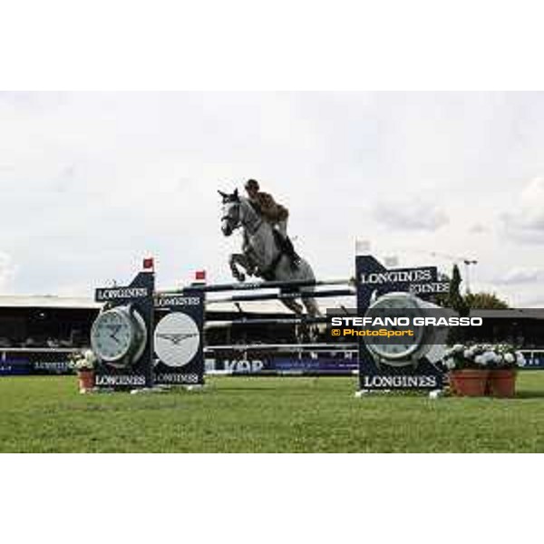 FEI Jumping European Championship - Milano, Milano San Siro racecourse - 31 August 2023 - ph.Stefano Grasso Zorzi Alberto from ITA riding Highlight W