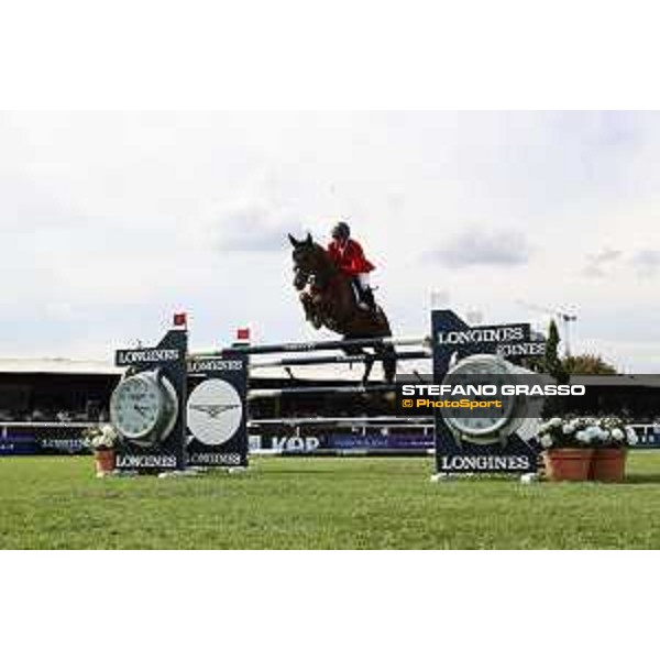 FEI Jumping European Championship - Milano, Milano San Siro racecourse - 31 August 2023 - ph.Stefano Grasso Weishaupt Philipp from GER riding Zineday