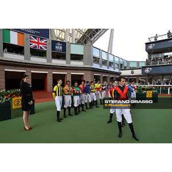 Longines Hong Kong International Races of Hong Kong - - Hong Kong, Sha Tin - 10 December 2023 - ph.Stefano Grasso/Longines Jockeys at Sha Tin