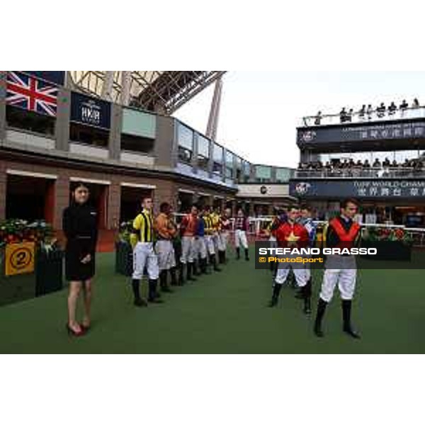 Longines Hong Kong International Races of Hong Kong - - Hong Kong, Sha Tin - 10 December 2023 - ph.Stefano Grasso/Longines Jockeys at Sha Tin