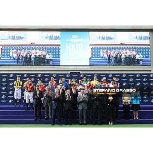 Longines Hong Kong International Races of Hong Kong - - Hong Kong, Sha Tin - 10 December 2023 - ph.Stefano Grasso/Longines Group photo at the Opening Ceremony