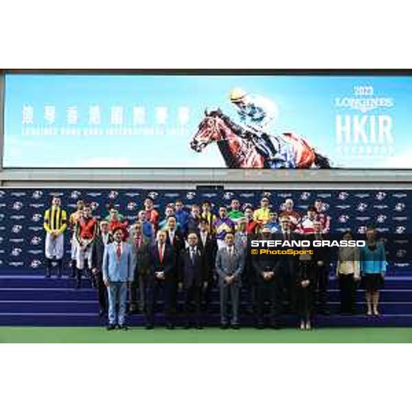 Longines Hong Kong International Races of Hong Kong - - Hong Kong, Sha Tin - 10 December 2023 - ph.Stefano Grasso/Longines Group photo at the Opening Ceremony