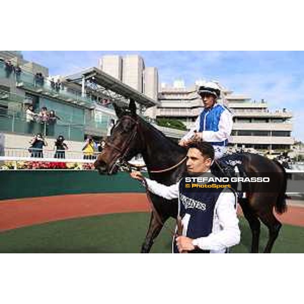 Longines Hong Kong International Races of Hong Kong - - Hong Kong, Sha Tin - 10 December 2023 - ph.Stefano Grasso/Longines Maxim Guyon on Junk wins the Longines Hong Kong Vase