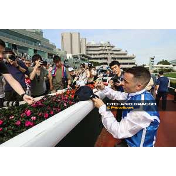 Longines Hong Kong International Races of Hong Kong - - Hong Kong, Sha Tin - 10 December 2023 - ph.Stefano Grasso/Longines Maxim Guyon on Junk wins the Longines Hong Kong Vase