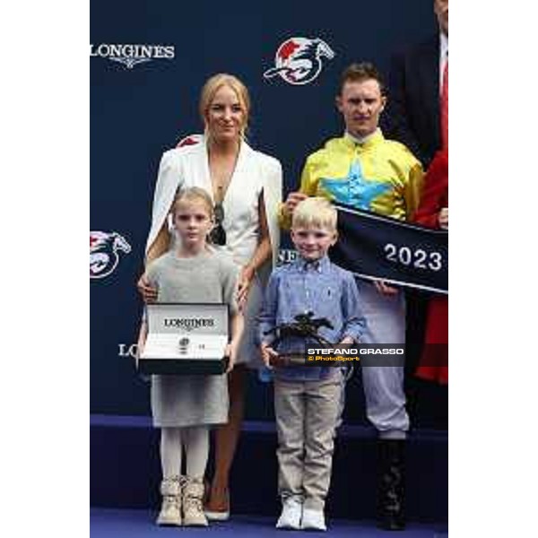 Longines Hong Kong International Races of Hong Kong - - Hong Kong, Sha Tin - 10 December 2023 - ph.Stefano Grasso/Longines Zac Purton on Lucky Sweynesse wins the Longines Hong Kong Sprint