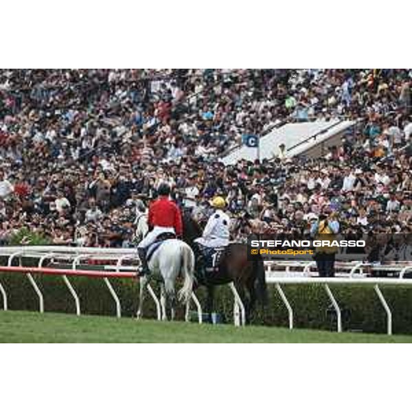 Longines Hong Kong International Races of Hong Kong - - Hong Kong, Sha Tin - 10 December 2023 - ph.Stefano Grasso/Longines Vincent Ho on Golden Sixty wins the Longines Hong Kong Mile