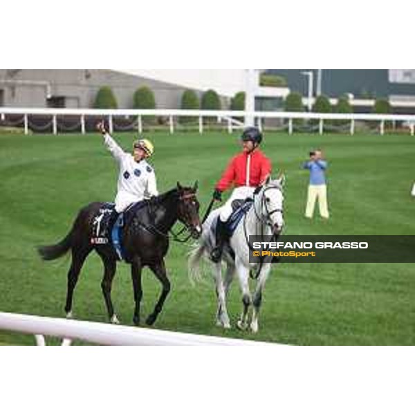 Longines Hong Kong International Races of Hong Kong - - Hong Kong, Sha Tin - 10 December 2023 - ph.Stefano Grasso/Longines Vincent Ho on Golden Sixty wins the Longines Hong Kong Mile