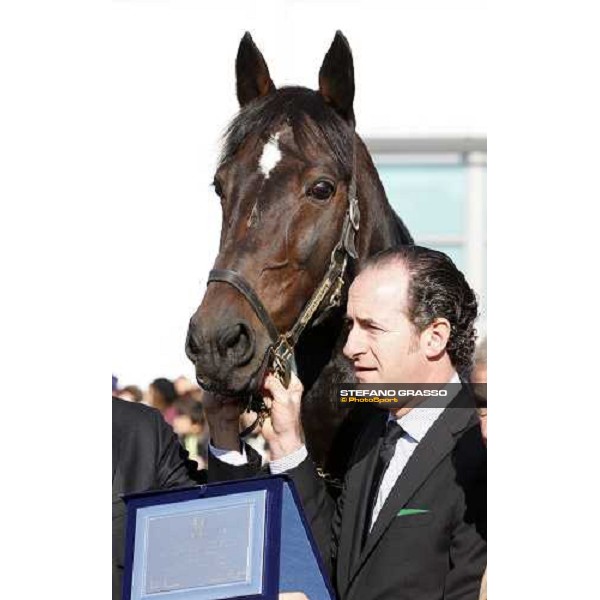 Varenne and on. Luca Zaia at Fieracavalli 2009 Verona,7th nov. 2009 ph. Fieracavalli/Stefano Grasso