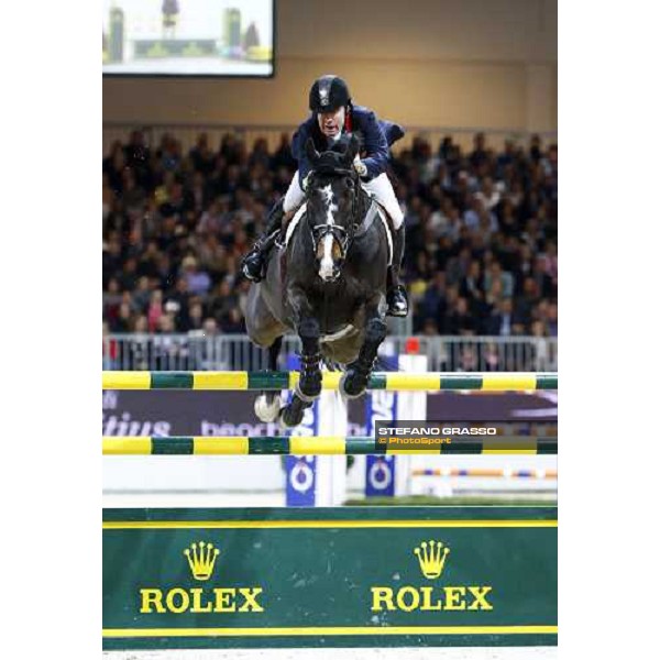Michael Whitaker on Insultech Amai wins the Jumping Verona - Rolex Fei World Cup tm 2009 Verona, 8th nov. 2009 ph.Fieracavalli/Stefano Grasso