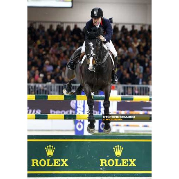 Michael Whitaker on Insultech Amai wins the Jumping Verona - Rolex Fei World Cup tm 2009 Verona, 8th nov. 2009 ph.Fieracavalli/Stefano Grasso