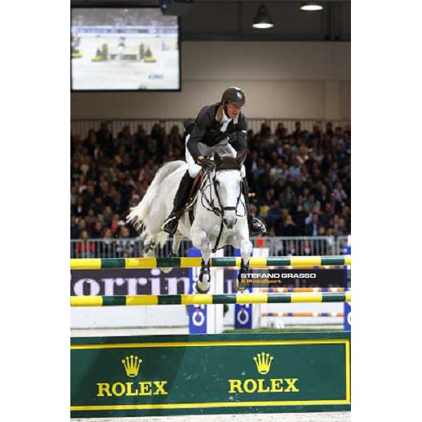 Kevin Staut on Silvana 3rd in the Jumping Verona - Rolex Fei World Cup tm 2009 Verona, 8th nov. 2009 ph.Fieracavalli/Stefano Grasso