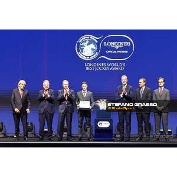 LHKIR 2024 of Hong Kong - - Hong Kong, Convention and Exibition Center - 6 December 2024 - ph.Stefano Grasso/Longines Award ceremony James McDonald - 2024 Longines World’s Best Jockey