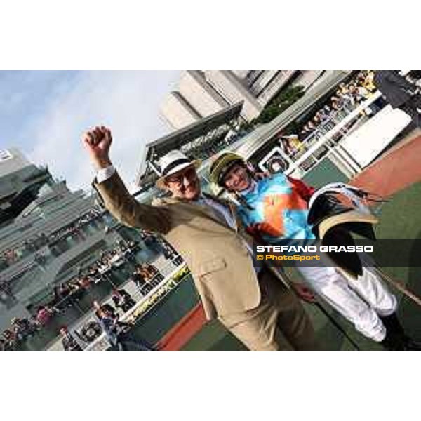 LHKIR 2024 of Hong Kong - - Hong Kong, Sha Tin racecourse - 8 December 2024 - ph.Stefano Grasso/Longines Zac Purton on Ka Ying Rising wins the Longines Hong Kong Sprint