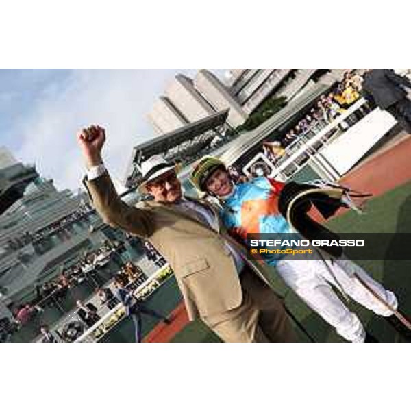 LHKIR 2024 of Hong Kong - - Hong Kong, Sha Tin racecourse - 8 December 2024 - ph.Stefano Grasso/Longines Zac Purton on Ka Ying Rising wins the Longines Hong Kong Sprint