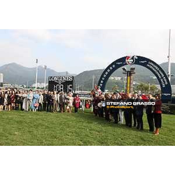 LHKIR 2024 of Hong Kong - - Hong Kong, Sha Tin racecourse - 8 December 2024 - ph.Stefano Grasso/Longines Zac Purton on Ka Ying Rising wins the Longines Hong Kong Sprint