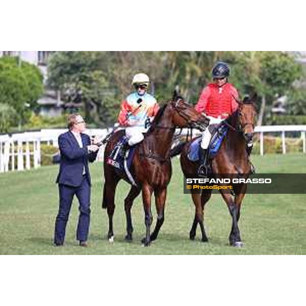 LHKIR 2024 of Hong Kong - - Hong Kong, Sha Tin racecourse - 8 December 2024 - ph.Stefano Grasso/Longines Zac Purton on Ka Ying Rising wins the Longines Hong Kong Sprint