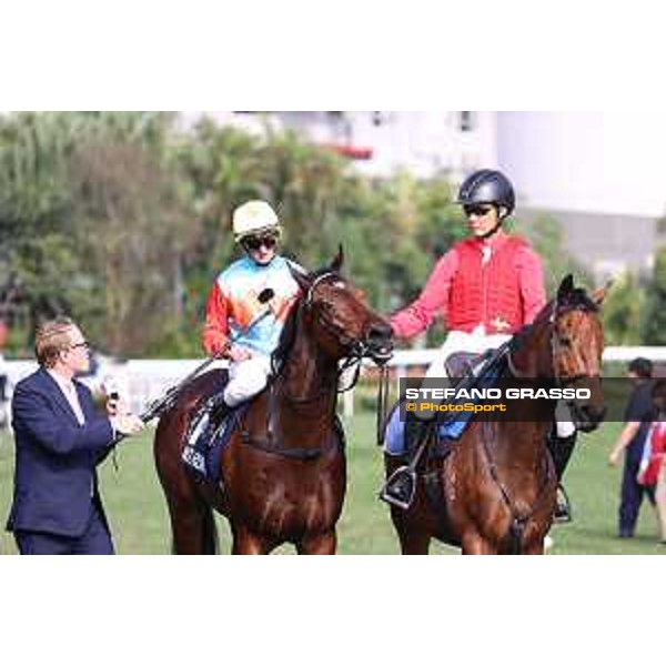 LHKIR 2024 of Hong Kong - - Hong Kong, Sha Tin racecourse - 8 December 2024 - ph.Stefano Grasso/Longines Zac Purton on Ka Ying Rising wins the Longines Hong Kong Sprint