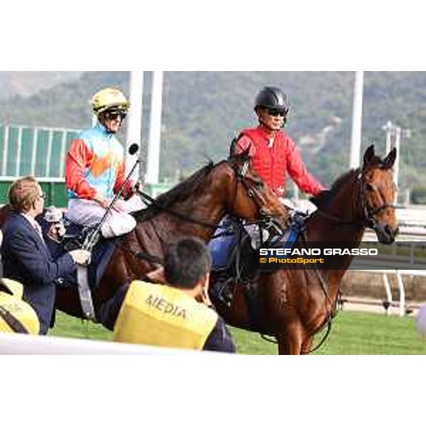 LHKIR 2024 of Hong Kong - - Hong Kong, Sha Tin racecourse - 8 December 2024 - ph.Stefano Grasso/Longines Zac Purton on Ka Ying Rising wins the Longines Hong Kong Sprint