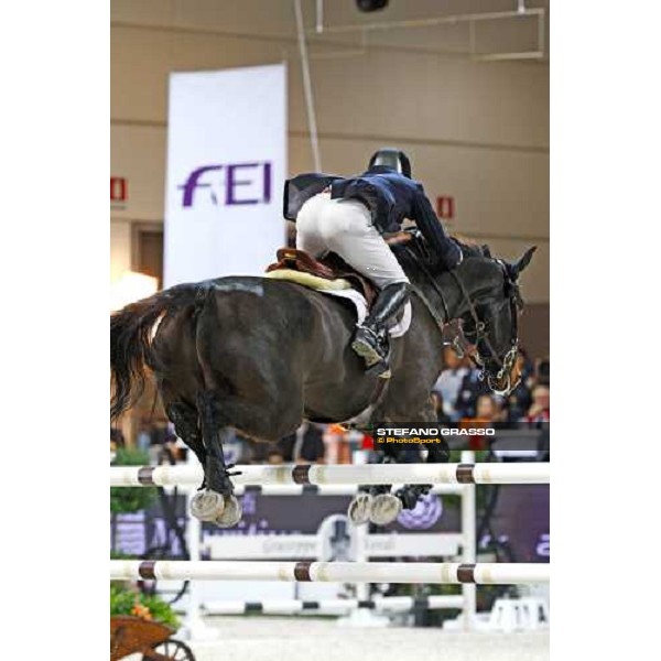 Michael Whitaker on Insul Tech Amai wins the Jumping Verona - Rolex Fei World Cup tm 2009 Verona, 8th nov. 2009 ph.Fieracavalli/Stefano Grasso