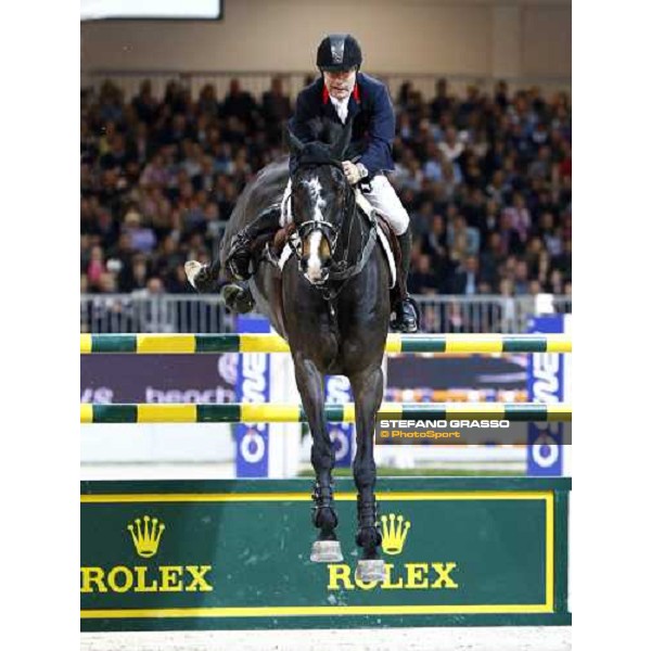 Michael Whitaker on Insul Tech Amai wins the Jumping Verona - Rolex Fei World Cup tm 2009 Verona, 8th nov. 2009 ph.Fieracavalli/Stefano Grasso