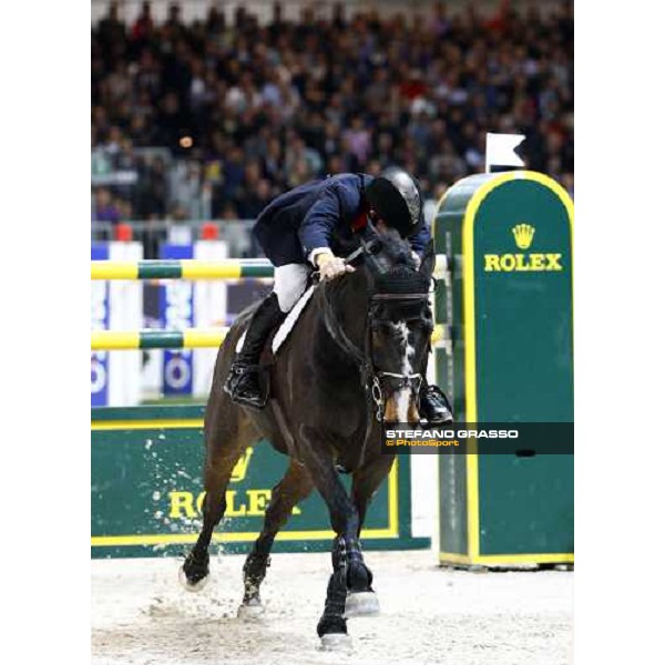 Michael Whitaker on Insul Tech Amai goes to win the Jumping Verona - Rolex Fei World Cup tm 2009 Verona, 8th nov. 2009 ph.Fieracavalli/Stefano Grasso