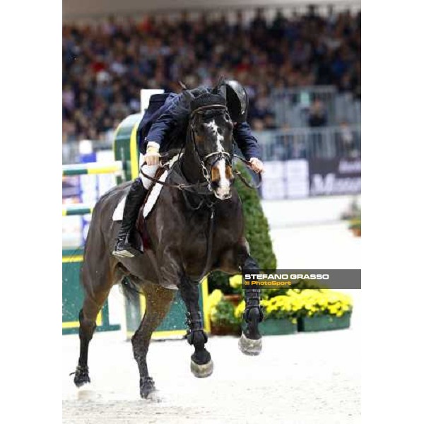 Michael Whitaker on Insul Tech Amai goes to win the Jumping Verona - Rolex Fei World Cup tm 2009 Verona, 8th nov. 2009 ph.Fieracavalli/Stefano Grasso