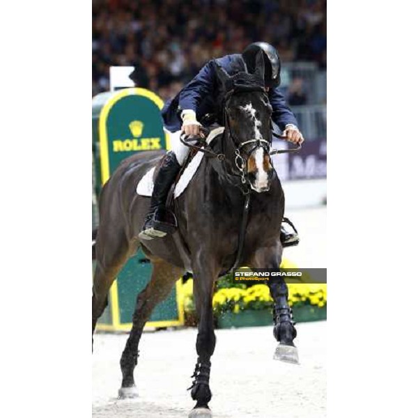 Michael Whitaker on Insul Tech Amai wins the Jumping Verona - Rolex Fei World Cup tm 2009 Verona, 8th nov. 2009 ph.Fieracavalli/Stefano Grasso