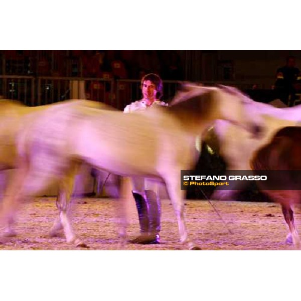 HorseLyric - Jean Francois Pignon in \'Sinfonia Fantastica \' Fiercavalli 2009 Verona, 7th nov. 2009 ph. Fieracavalli/Stefano Grasso