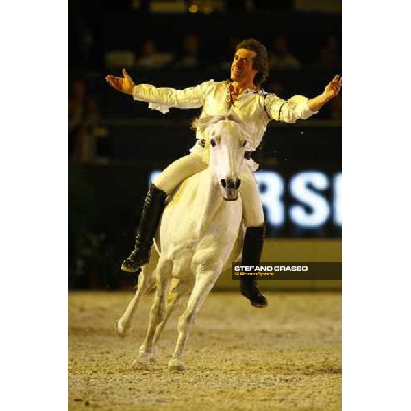 HorseLyric - Jean Francois Pignon in \'Sinfonia Fantastica \' Fiercavalli 2009 Verona, 7th nov. 2009 ph. Fieracavalli/Stefano Grasso