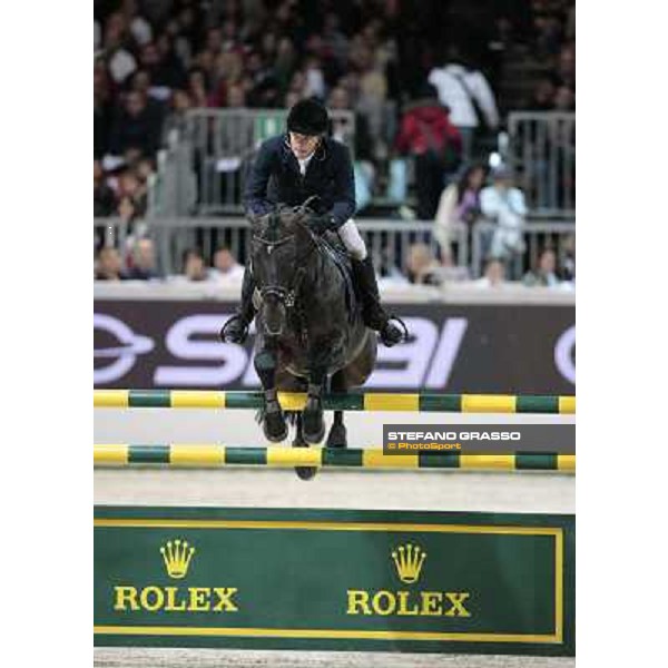 Svante Johansson on Saint Amour Jumping Verona - Rolex Fei World Cup tm 2009 Verona, 8th nov. 2009 ph. Fieracavalli/Stefano Grasso