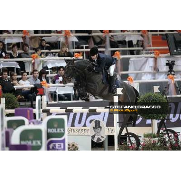 Svante Johansson on Saint Amour Jumping Verona - Rolex Fei World Cup tm 2009 Verona, 8th nov. 2009 ph. Fieracavalli/Stefano Grasso
