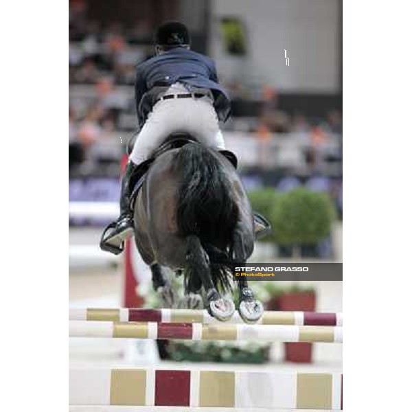 Svante Johansson on Saint Amour Jumping Verona - Rolex Fei World Cup tm 2009 Verona, 8th nov. 2009 ph. Fieracavalli/Stefano Grasso