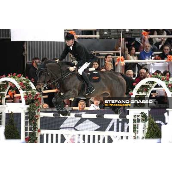 Gilbert Bockmann on No Father\'s Girl Jumping Verona - Rolex Fei World Cup tm 2009 Verona, 8th nov. 2009 ph. Fieracavalli/Stefano Grasso