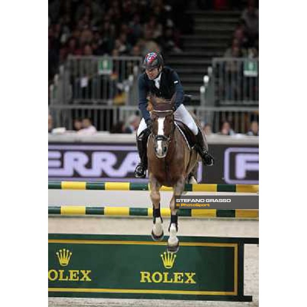 Geir Gulliksen on L\' Espoir Jumping Verona - Rolex Fei World Cup tm 2009 Verona, 8th nov. 2009 ph. Fieracavalli/Stefano Grasso