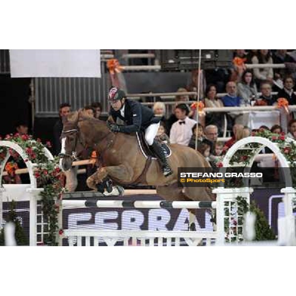 Geir Gulliksen on L\' Espoir Jumping Verona - Rolex Fei World Cup tm 2009 Verona, 8th nov. 2009 ph. Fieracavalli/Stefano Grasso