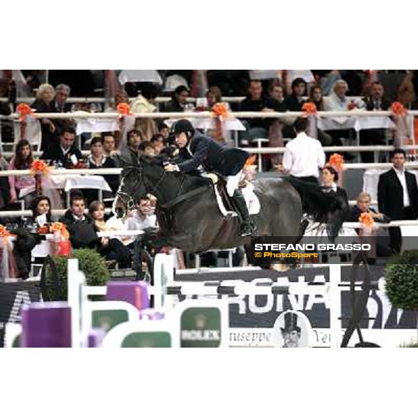 Michael Whitaker on Insul Tech Amai Jumping Verona - Rolex Fei World Cup tm 2009 Verona, 8th nov. 2009 ph. Fieracavalli/Stefano Grasso