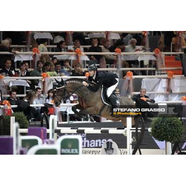 Thomas Muhlbauer on Asti Spumante 7 Jumping Verona - Rolex Fei World Cup tm 2009 Verona, 8th nov. 2009 ph. Fieracavalli/Stefano Grasso