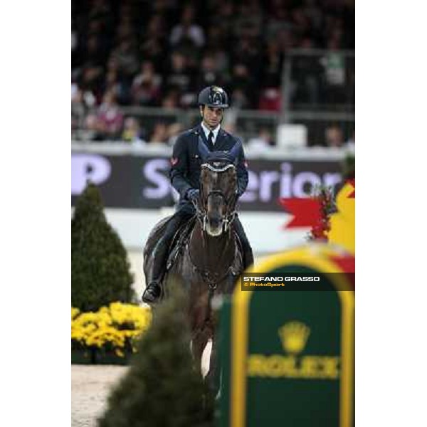 Emilio Bicocchi on Jeckerson Kapitol d\' Argonne Jumping Verona - Rolex Fei World Cup tm 2009 Verona, 8th nov. 2009 ph. Fieracavalli/Stefano Grasso