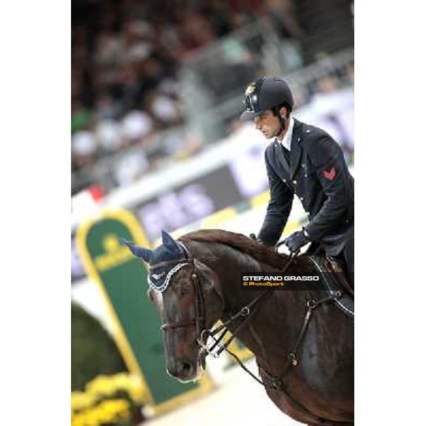 Emilio Bicocchi on Jeckerson Kapitol d\' Argonne Jumping Verona - Rolex Fei World Cup tm 2009 Verona, 8th nov. 2009 ph. Fieracavalli/Stefano Grasso