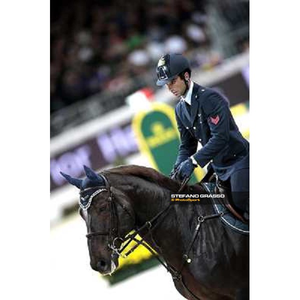 Emilio Bicocchi on Jeckerson Kapitol d\' Argonne Jumping Verona - Rolex Fei World Cup tm 2009 Verona, 8th nov. 2009 ph. Fieracavalli/Stefano Grasso