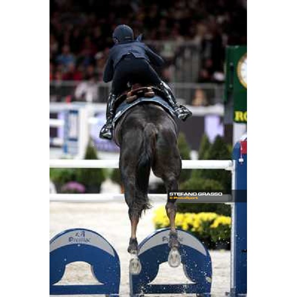 Emilio Bicocchi on Jeckerson Kapitol d\' Argonne Jumping Verona - Rolex Fei World Cup tm 2009 Verona, 8th nov. 2009 ph. Fieracavalli/Stefano Grasso