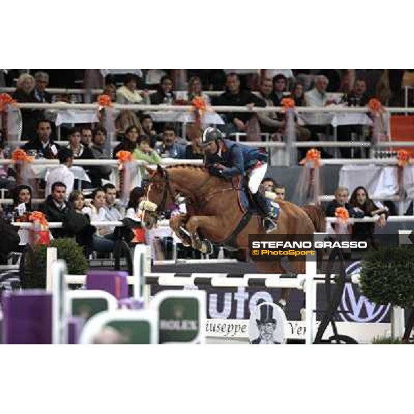 Juan Carlos Garcia on Hamilton de Perhet Jumping Verona - Rolex Fei World Cup tm 2009 Verona, 8th nov. 2009 ph. Fieracavalli/Stefano Grasso